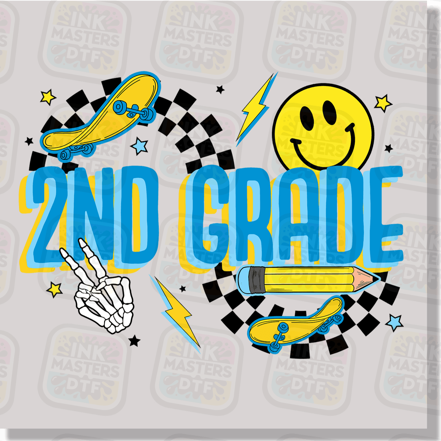 Back To School Pre-K - 5TH Grade DTF Transfer - Ink Masters DTF
