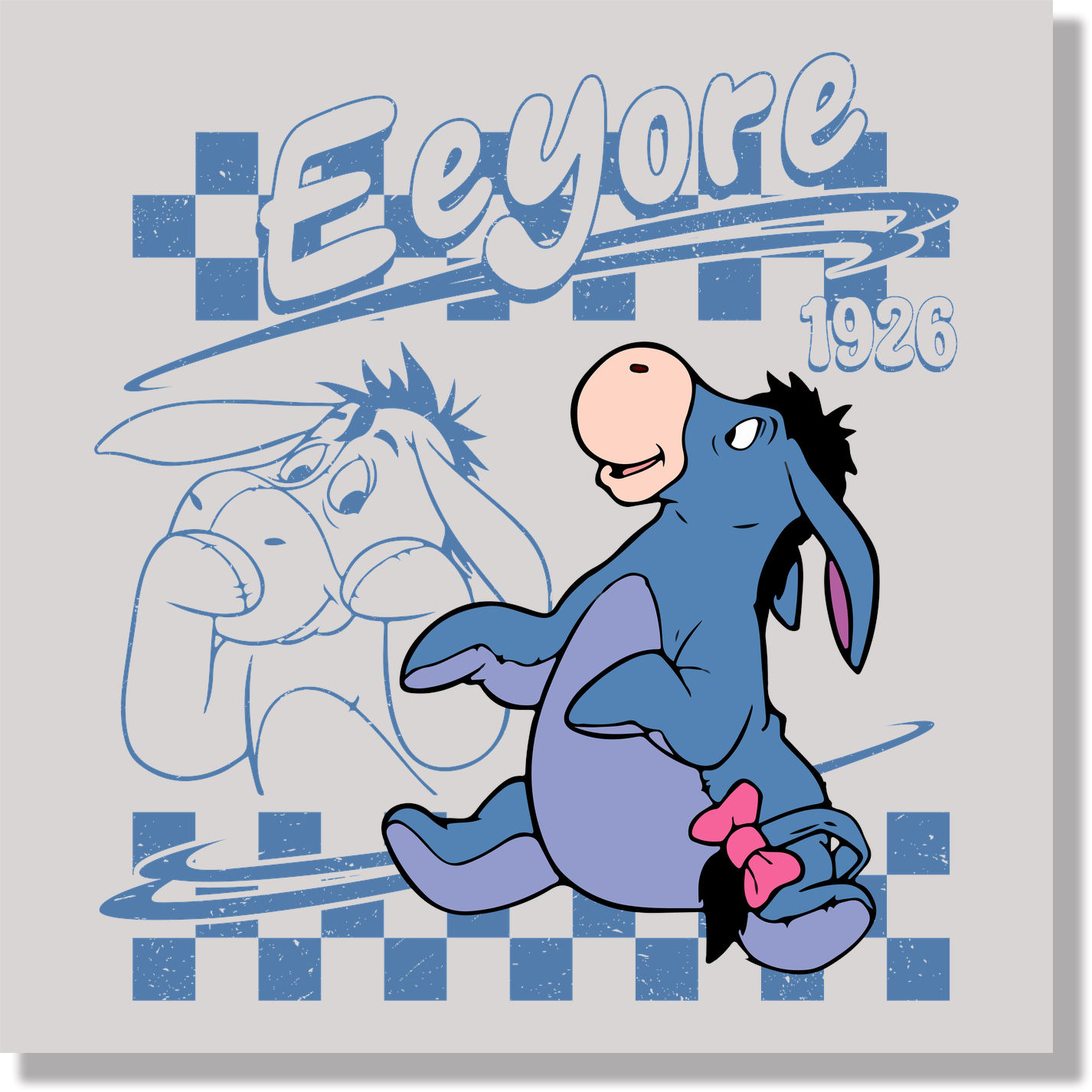 Artboard Eyeore DTF Transfer