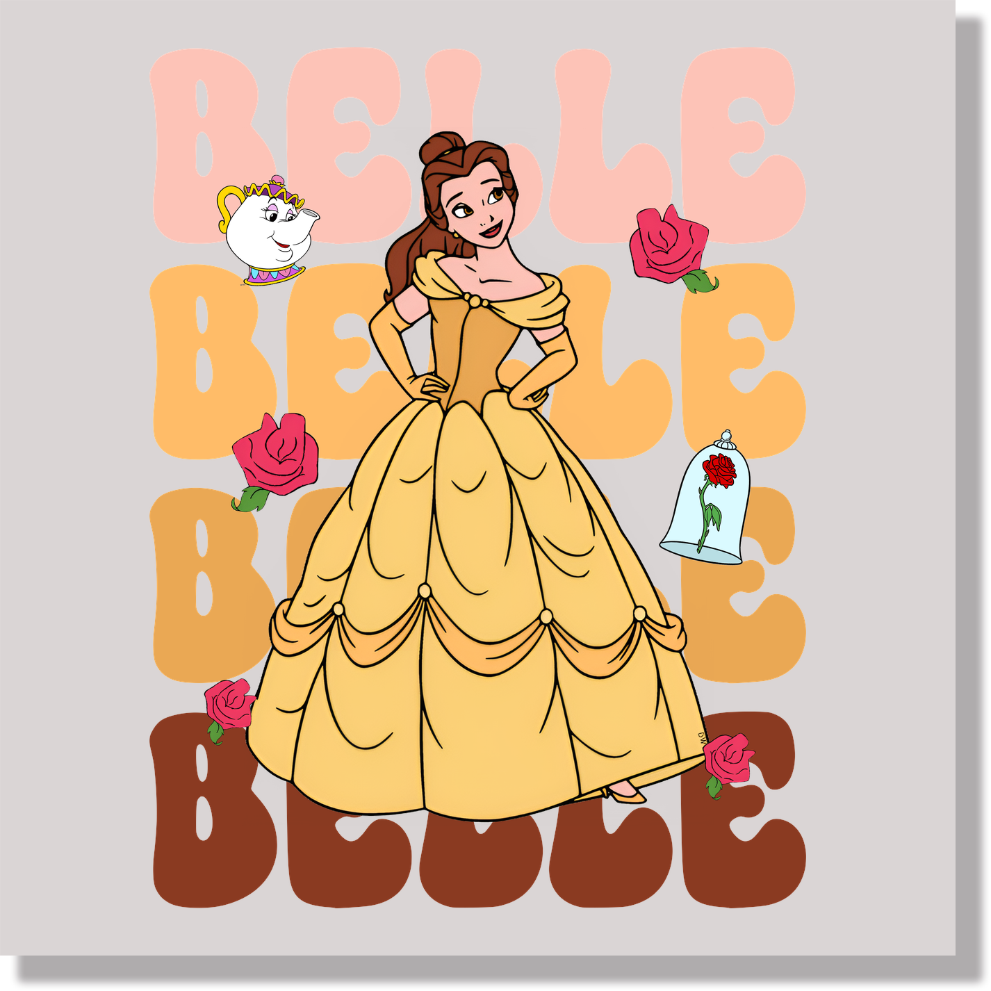 Belle DTF Transfer
