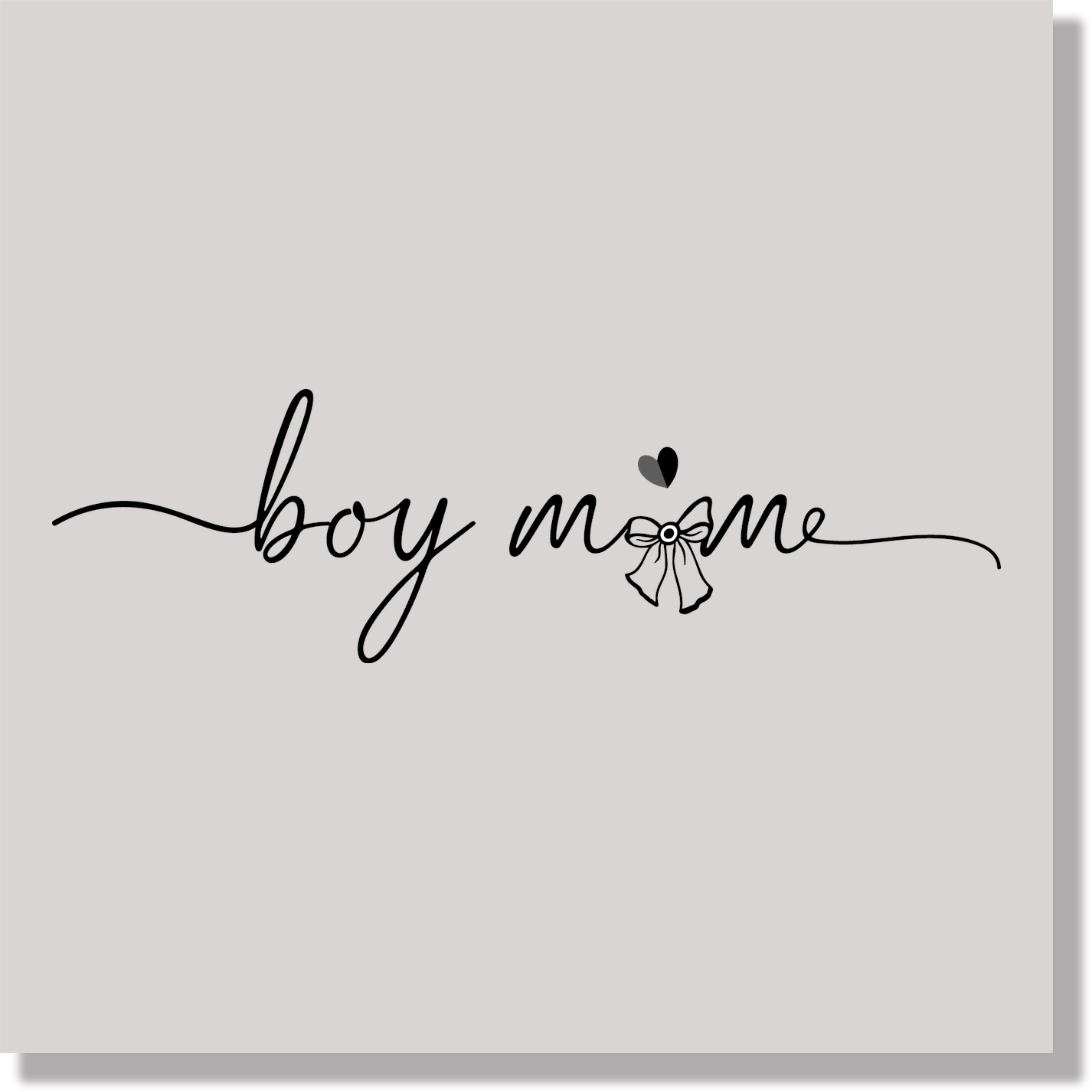 Boy Mom DTF Transfer