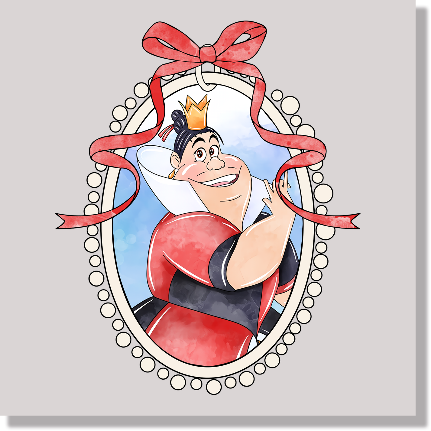 Coquette Queen Of Hearts DTF Transfer