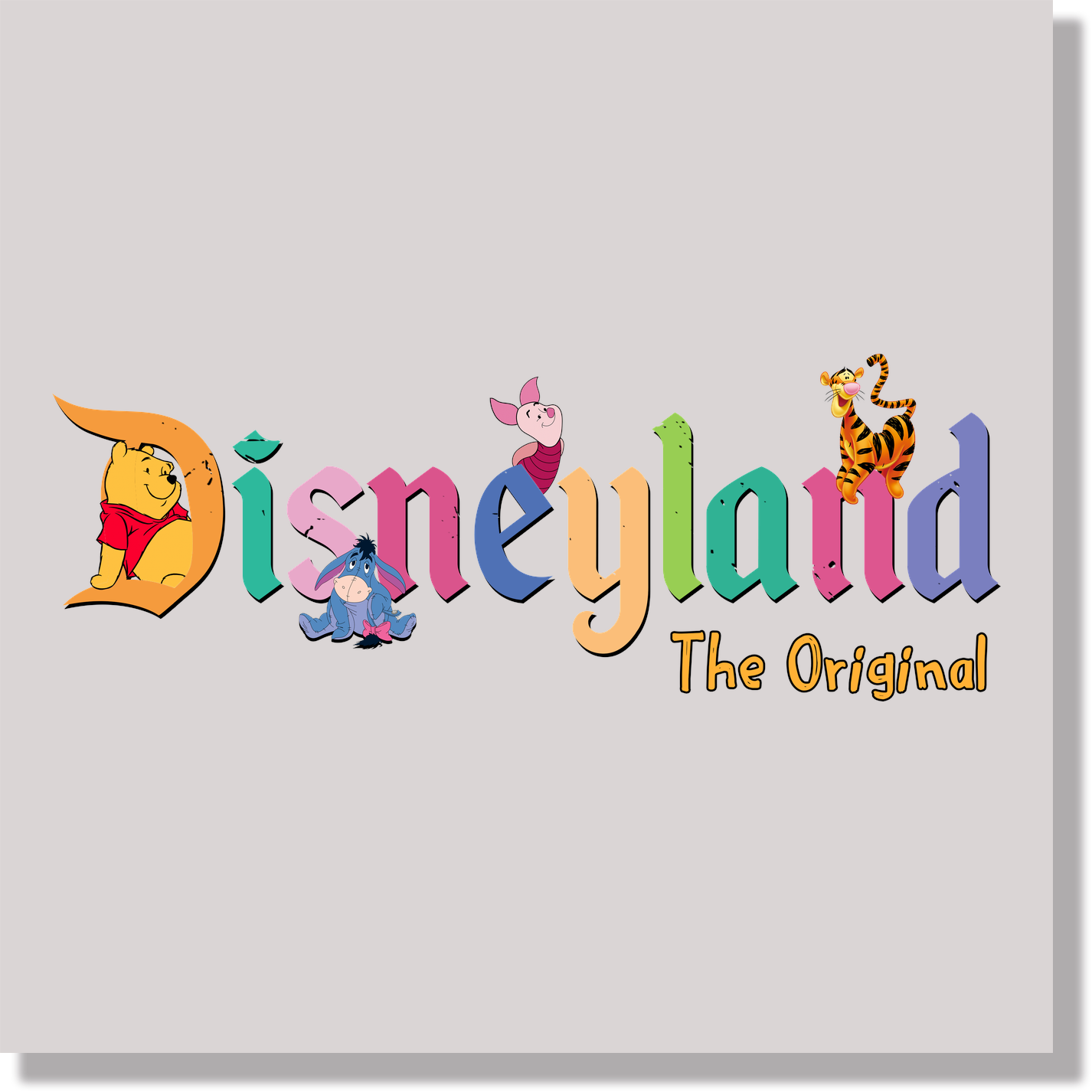 Disneyland DTF Transfer