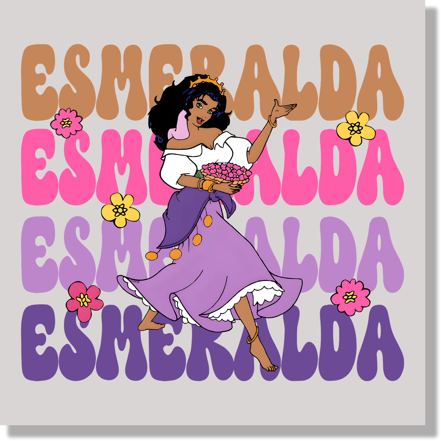 ESMERALDA DTF Transfer