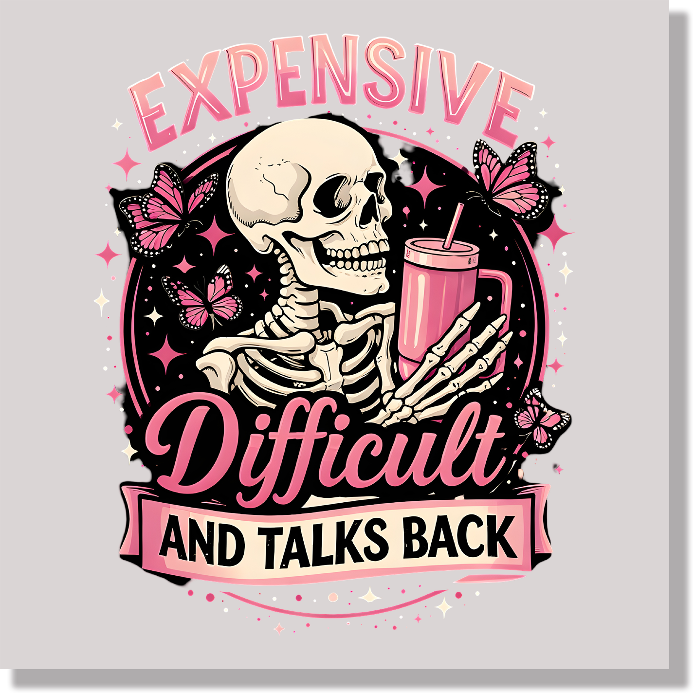 Expensive and Talks Back DTF Transfer