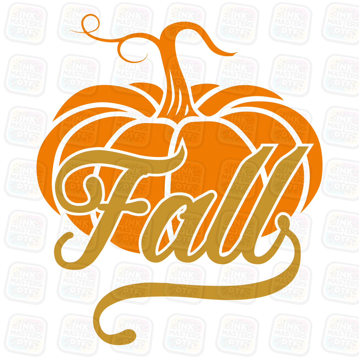 Fall Pumpkin DTF Transfer - Ink Masters DTF