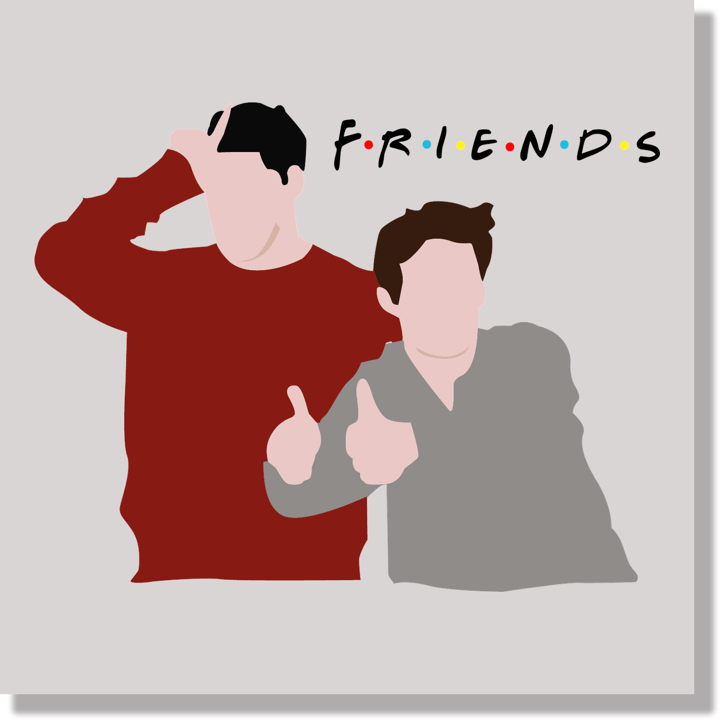 Friends DTF Transfer