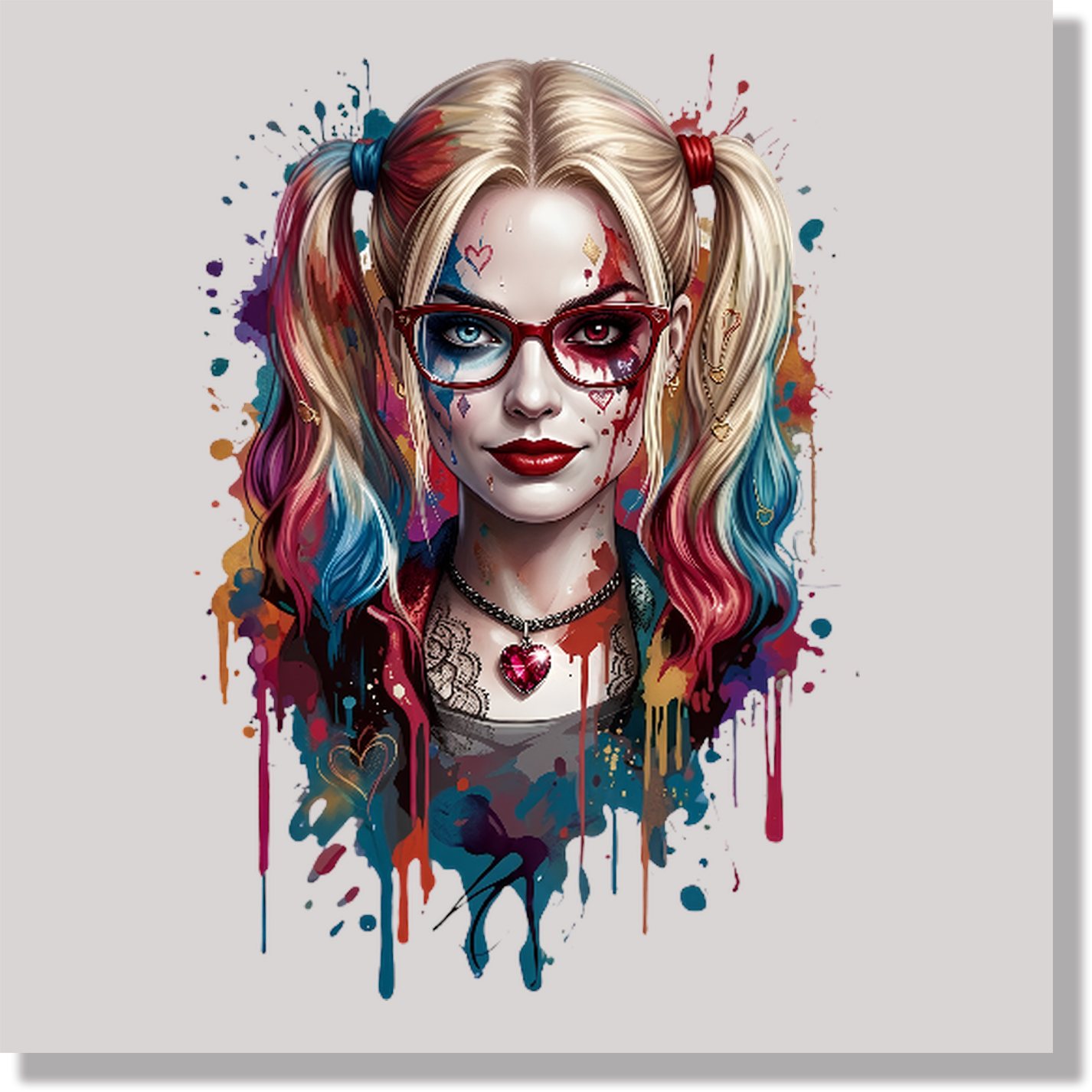 Harley Quinn 3 DTF Transfer