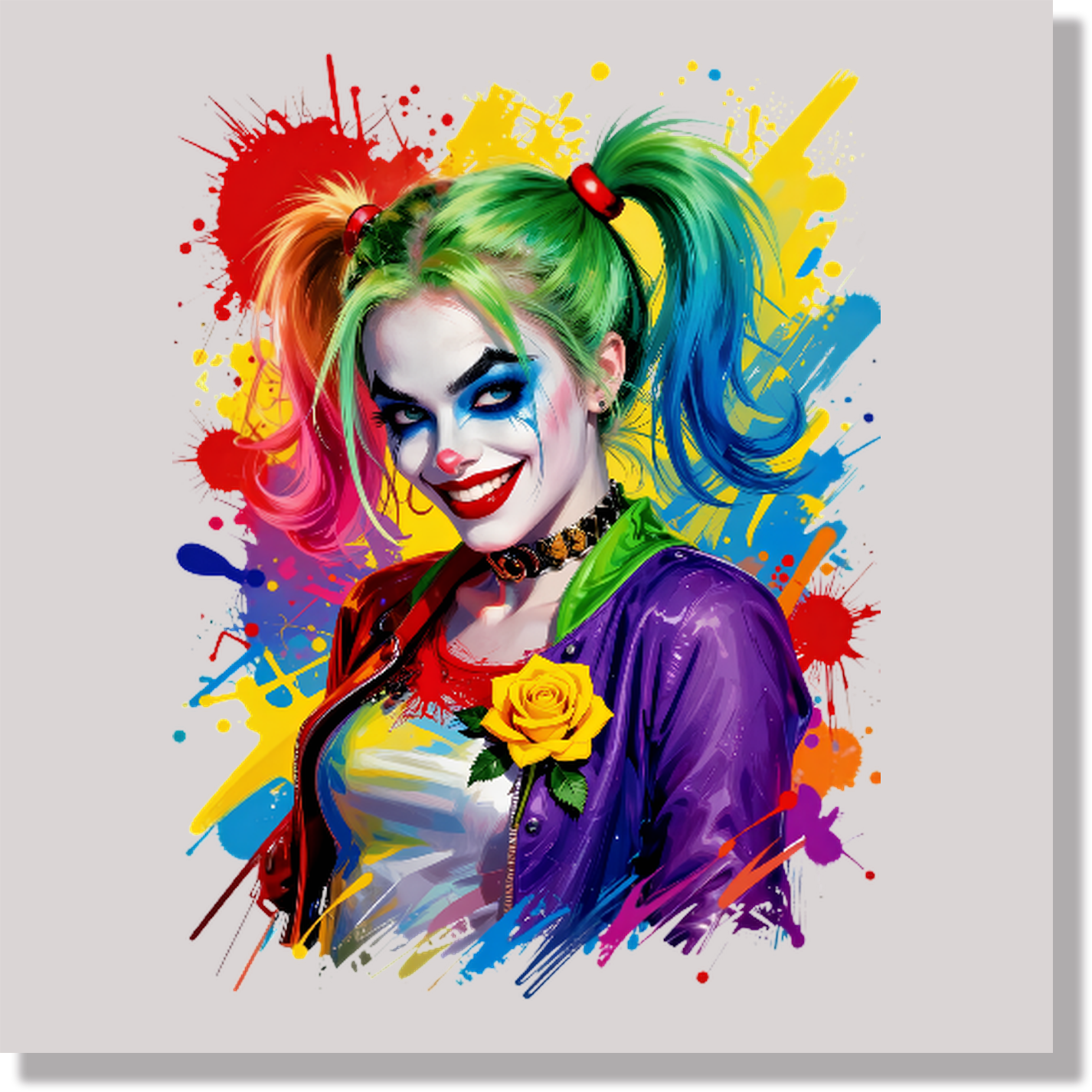 Harley Quinn 4 DTF Transfer