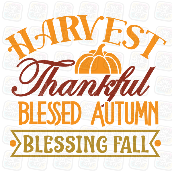 Blessing Fall DTF Transfer - Ink Masters DTF