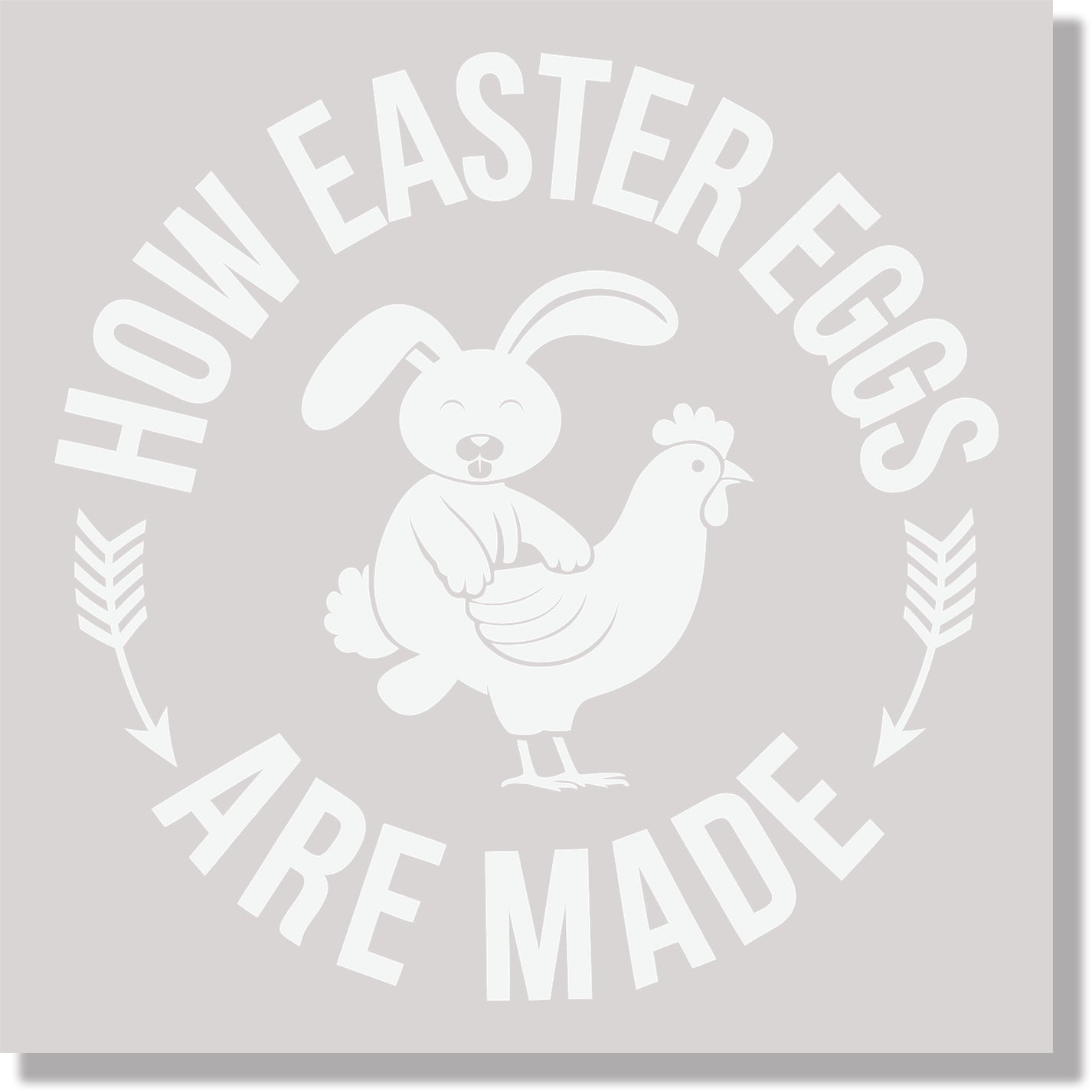 How Easter Eggs Are Made DTF Transfer