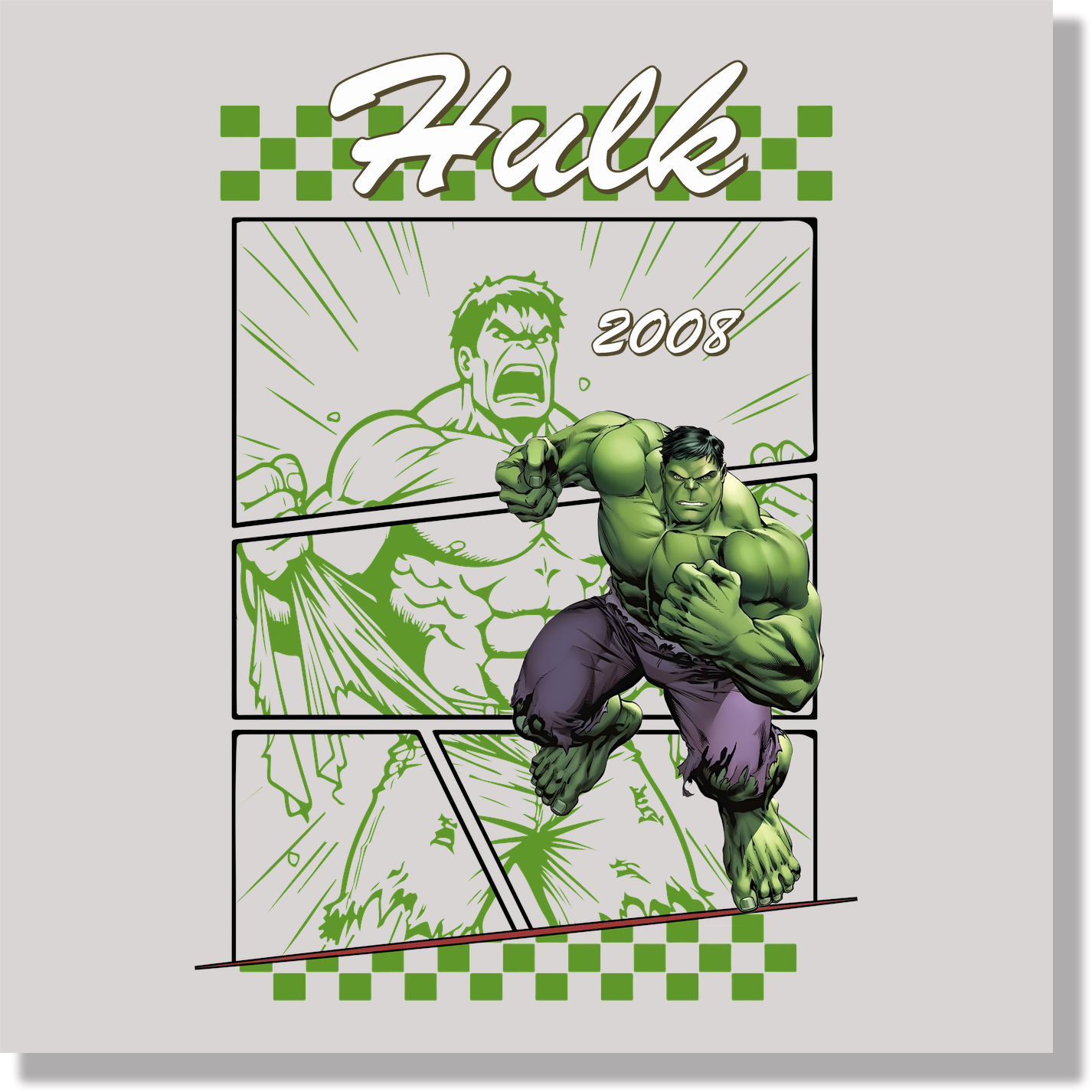 Hulk DTF Transfer