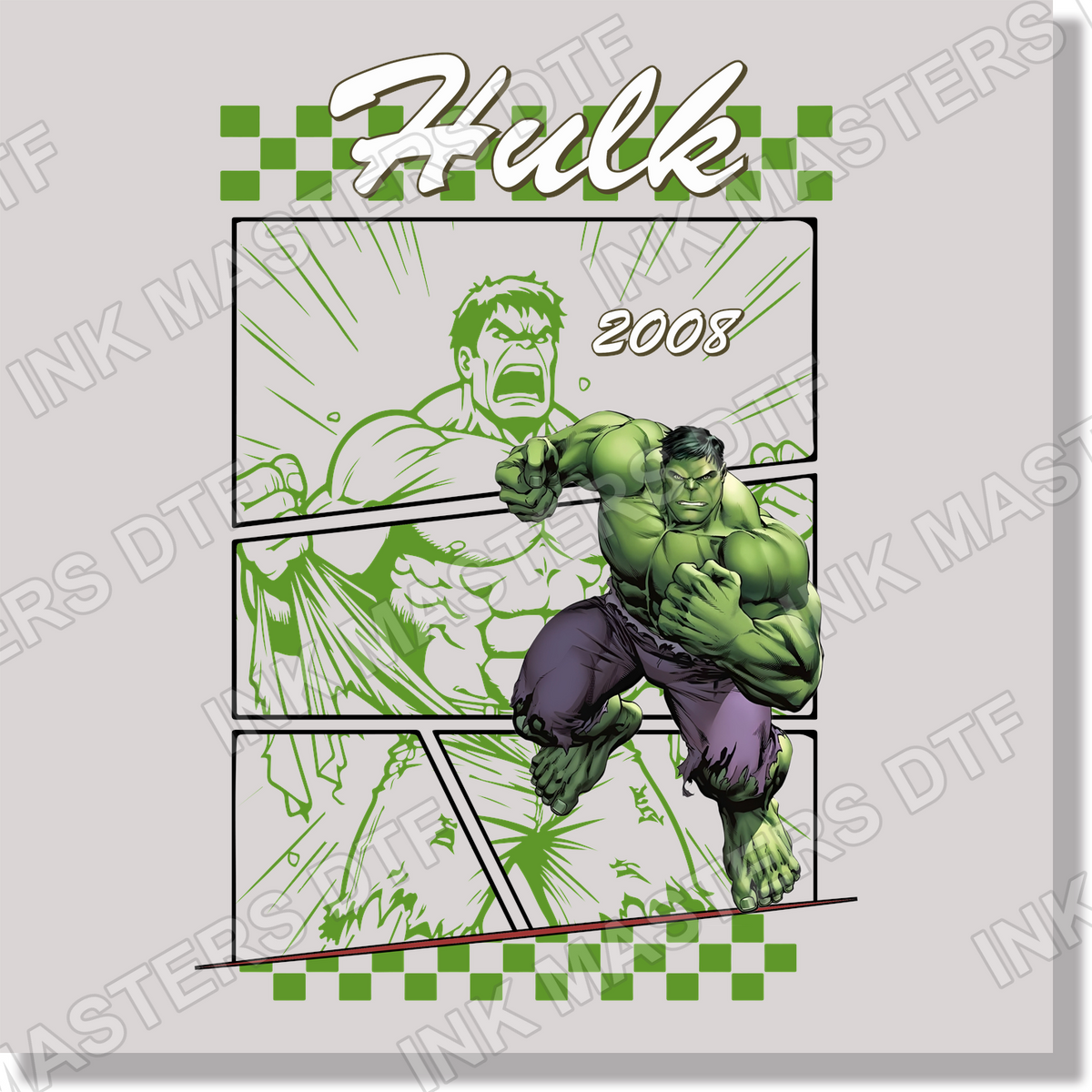 Hulk DTF Transfer