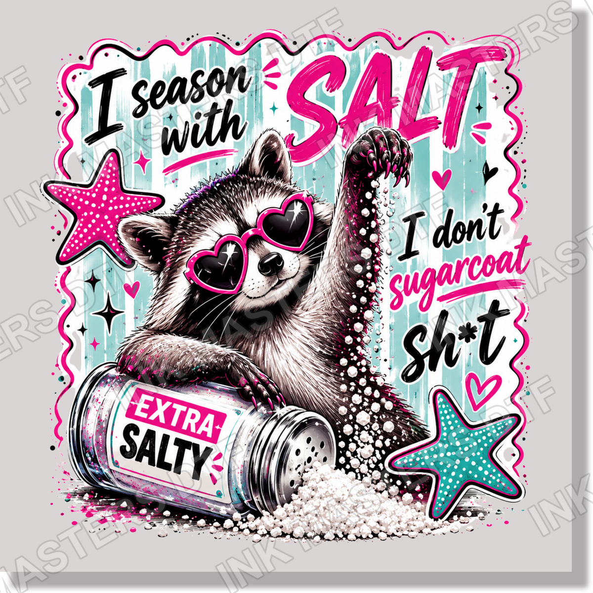 I Season With Salt DTF Transfer
