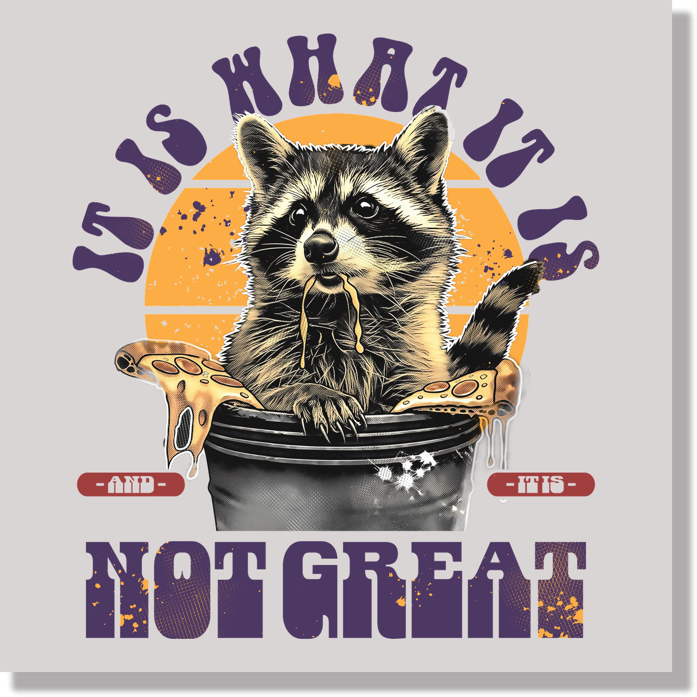 It Is What It Is And It Is Not Great DTF Transfer
