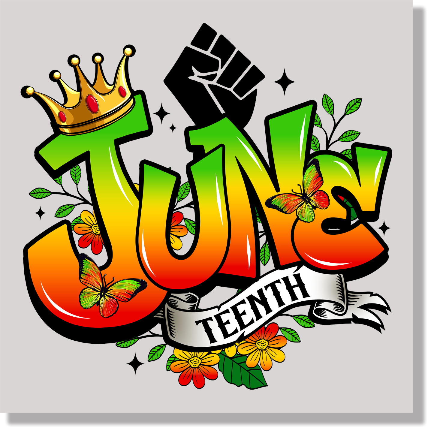 Juneteenth DTF Transfer