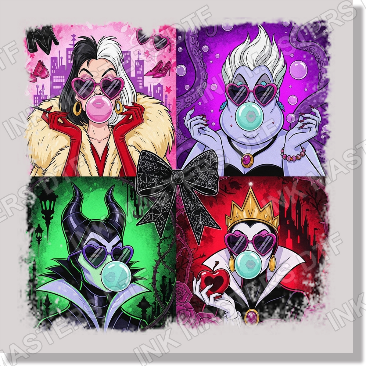 Lady Villains DTF Transfer
