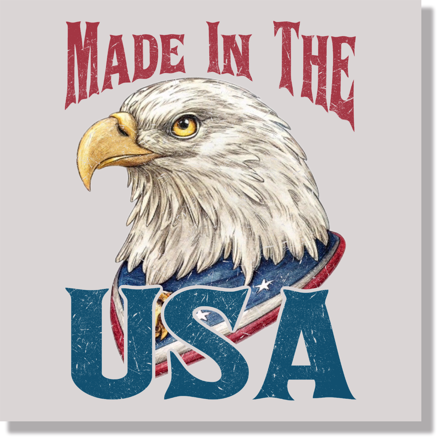Made In The USA 4th of July & Patriotic DTF Transfer
