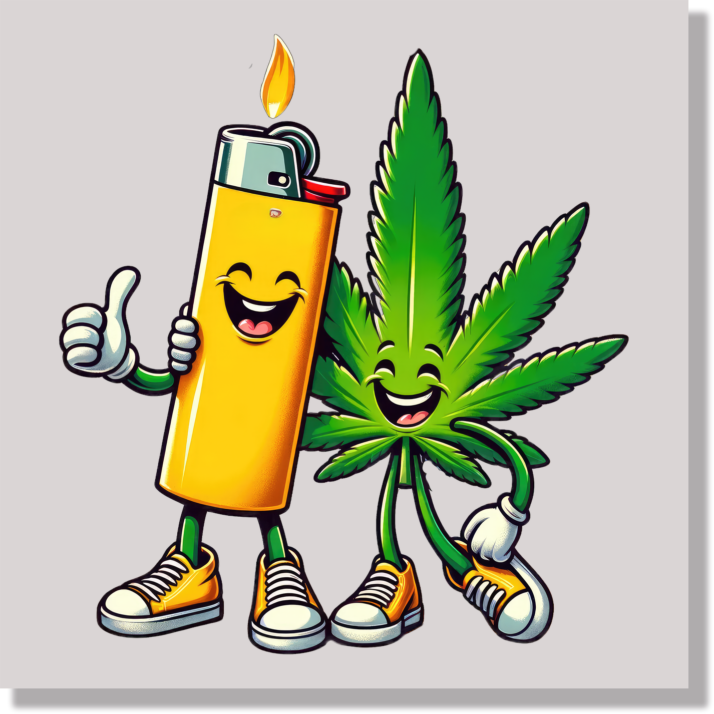 Marijuana Lighter 420 DTF Transfer
