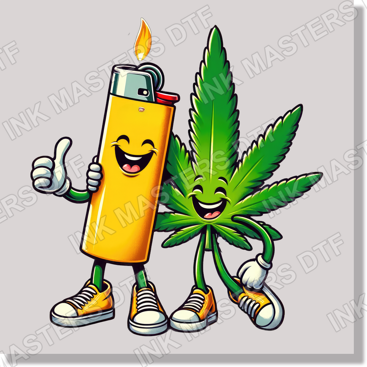 Marijuana Lighter 420 DTF Transfer