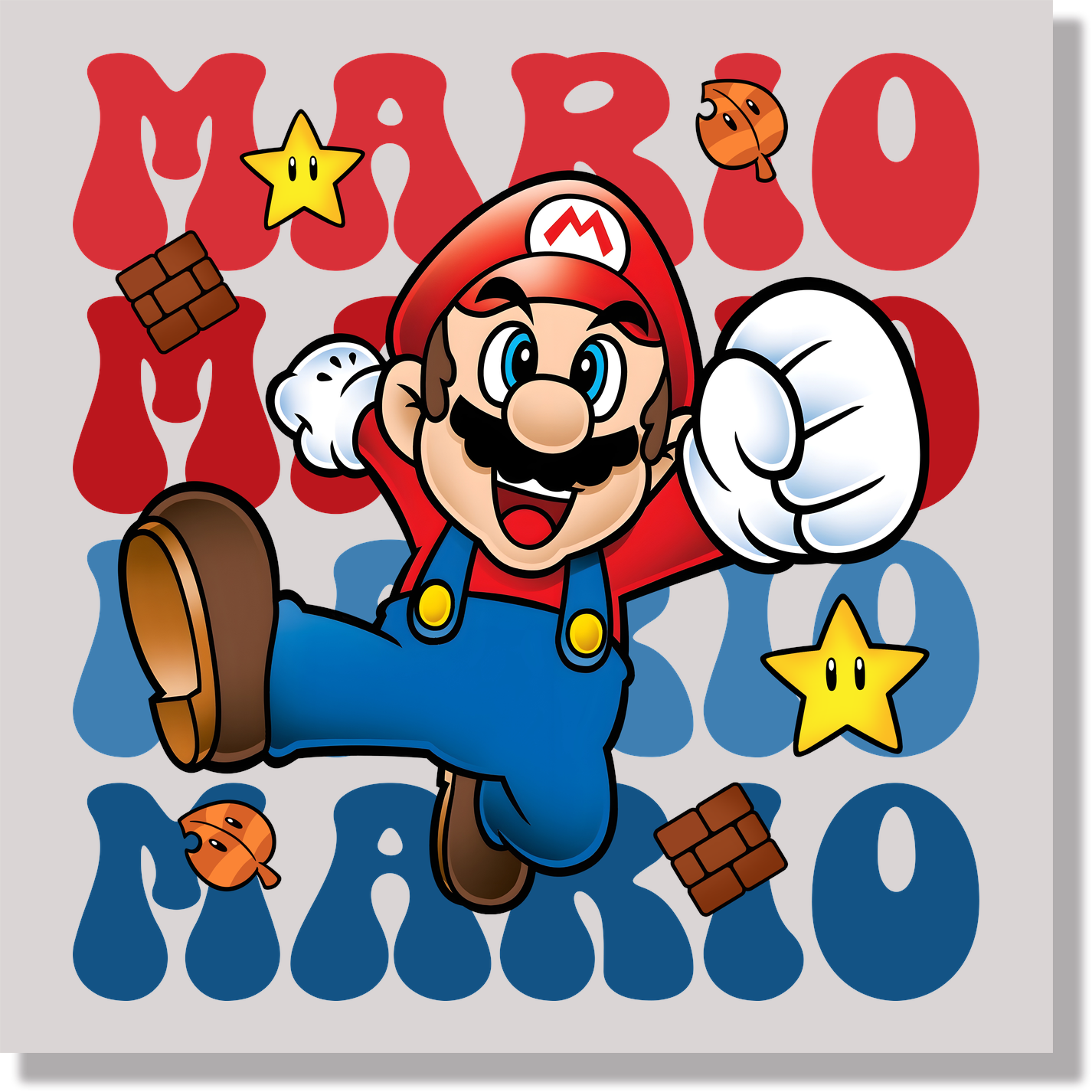 Mario DTF Transfer