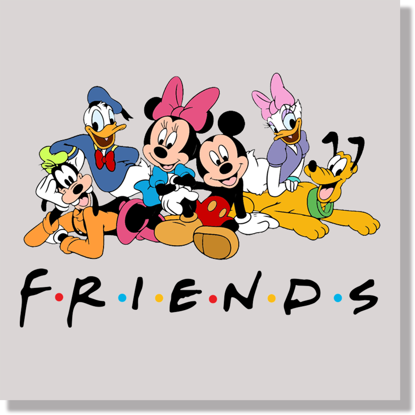 Mickey Friends DTF Transfer