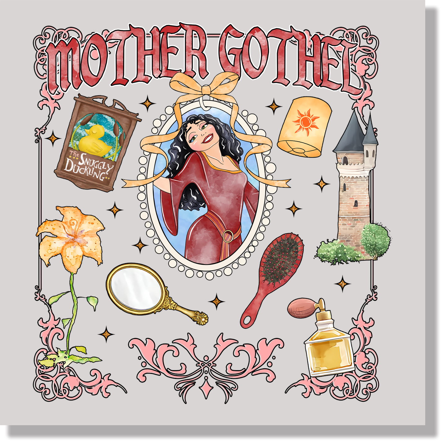 Mother Gothel DTF Transfer