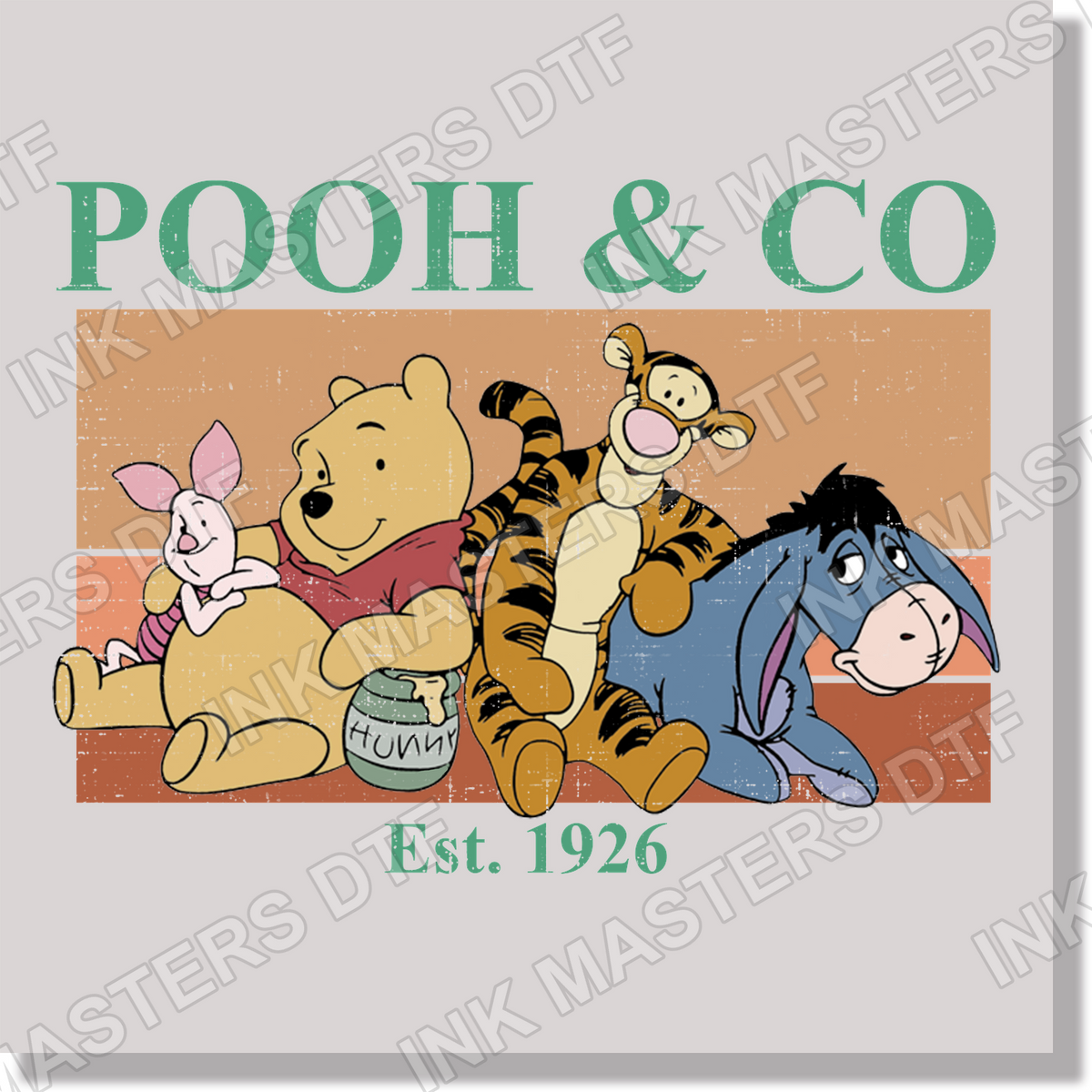 Pooh & Co 1926 Fall DTF Transfer