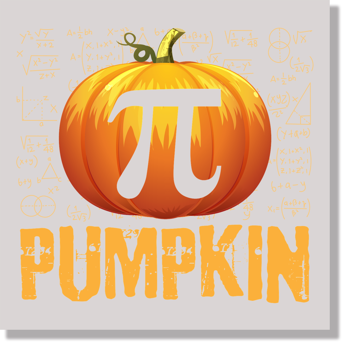 Pumpkin Pie DTF Transfer