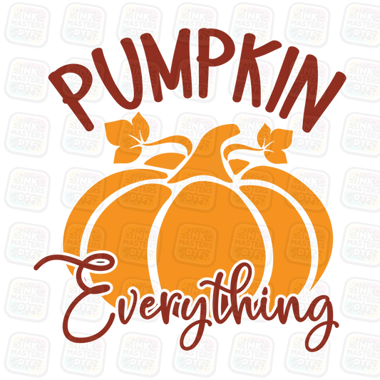 Pumpkin Everything DTF Transfer - Ink Masters DTF
