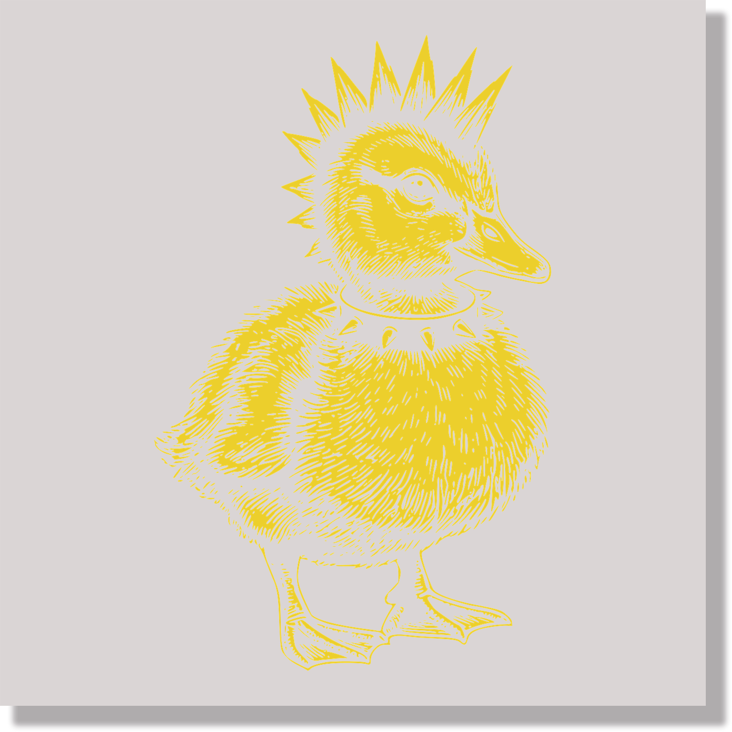 Rock Duck DTF Transfer