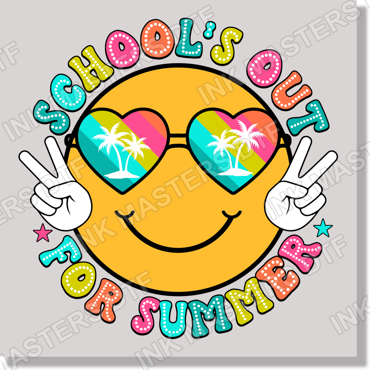 School's Out For Summer DTF Transfer