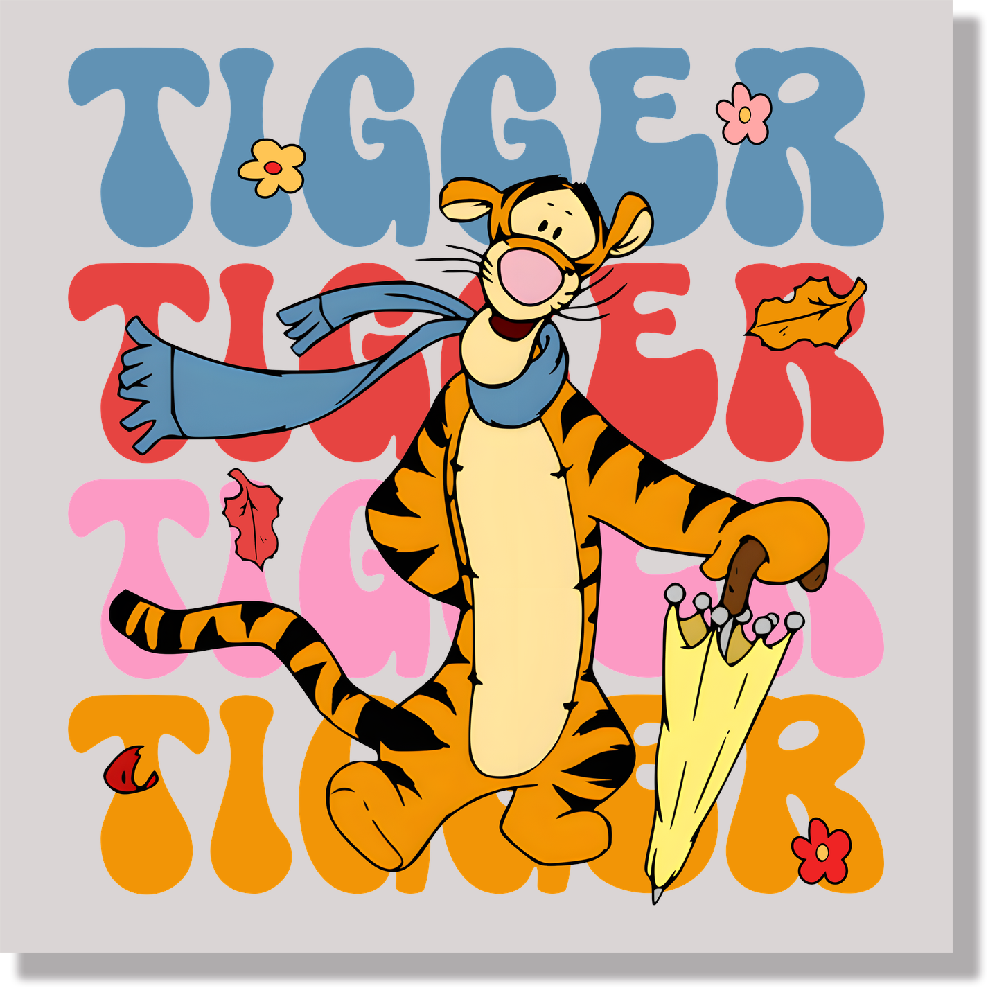 Tigger DTF Transfer