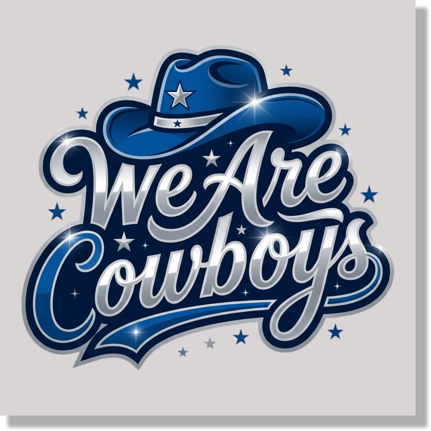 We Are Cowboys DTF Transfer
