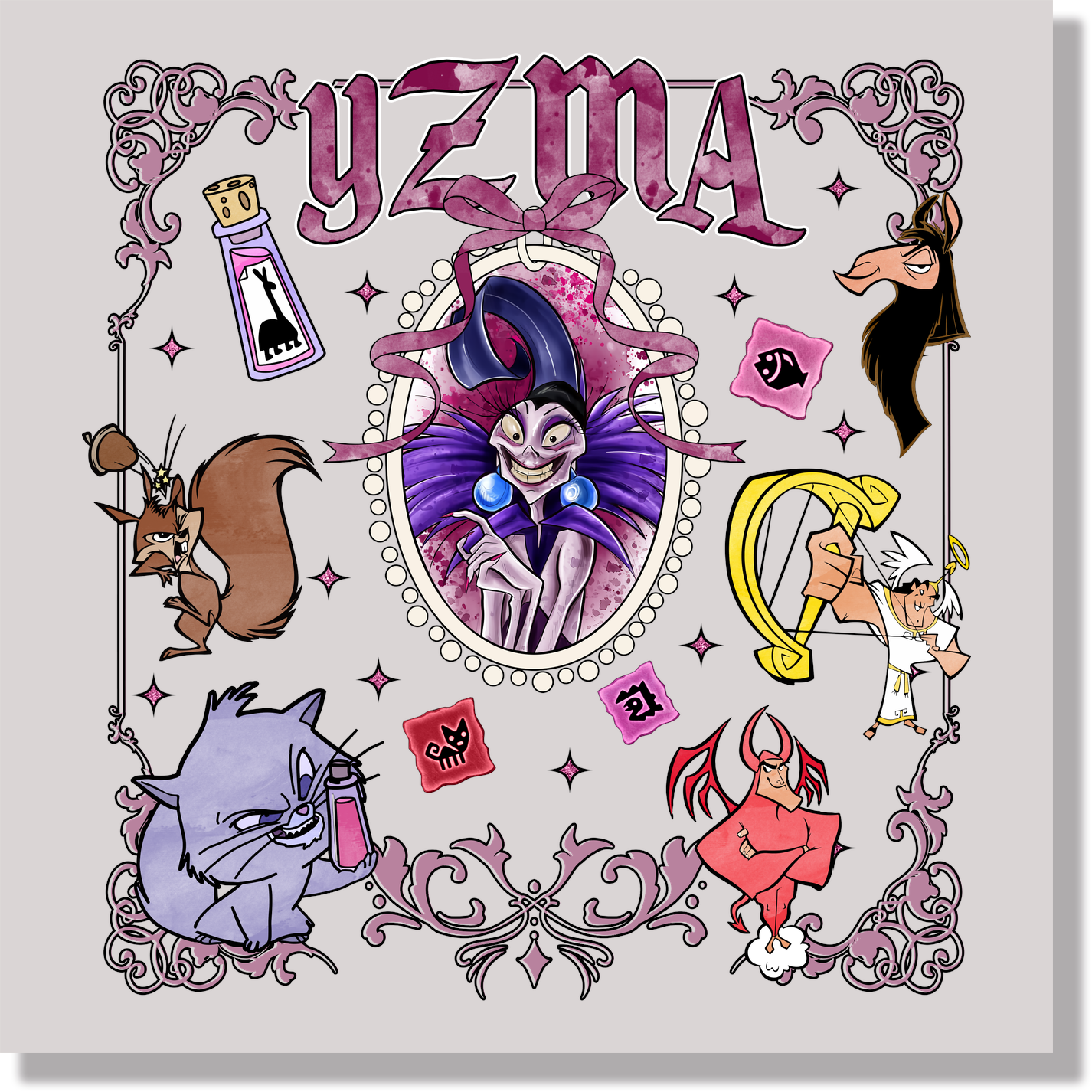 Yzma DTF Transfer