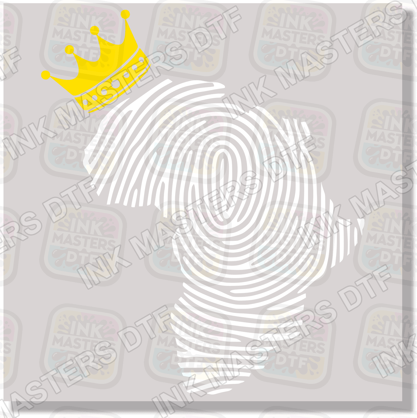 Africa Fingerprint Map DTF Transfer - Ink Masters DTF