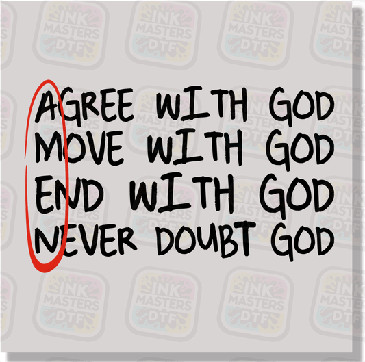 Amen DTF Transfer - Ink Masters DTF