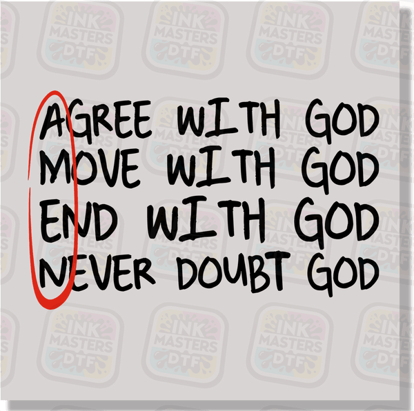 Amen DTF Transfer - Ink Masters DTF