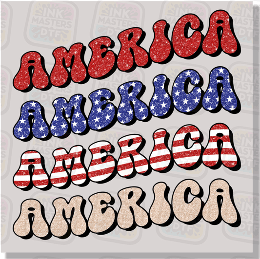 America DTF Transfer - Ink Masters DTF