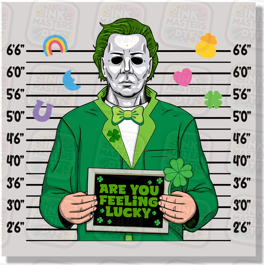 Are You Feeling Lucky DTF Transfer - Ink Masters DTF