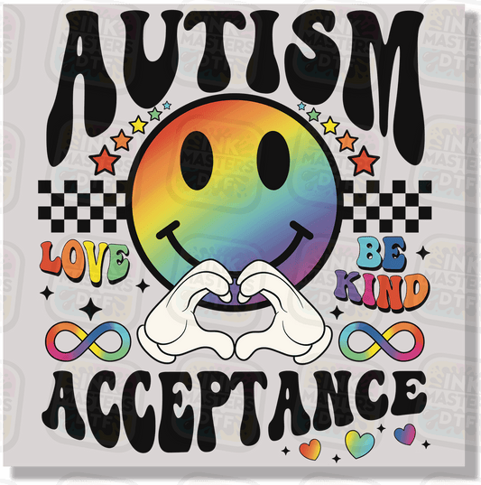 Autism Acceptance DTF Transfer - Ink Masters DTF