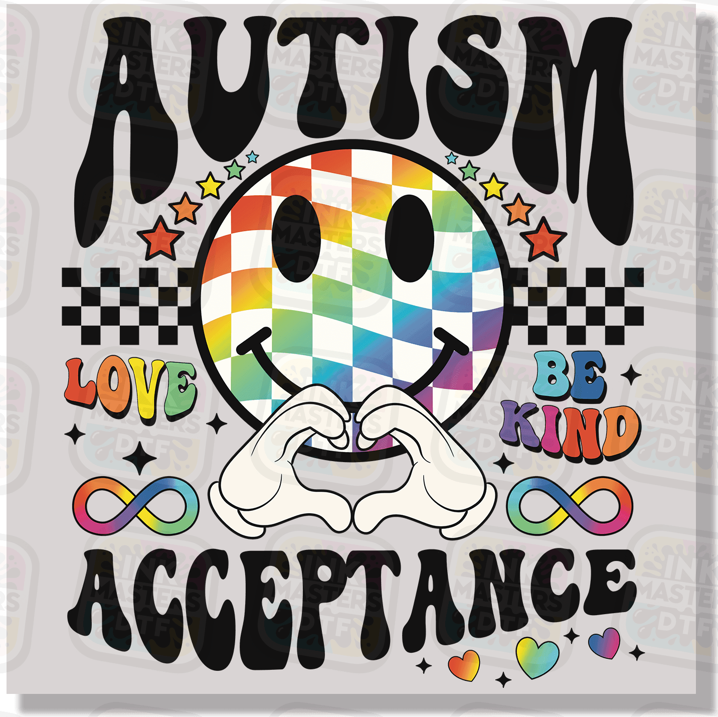 Autism Acceptance DTF Transfer - Ink Masters DTF