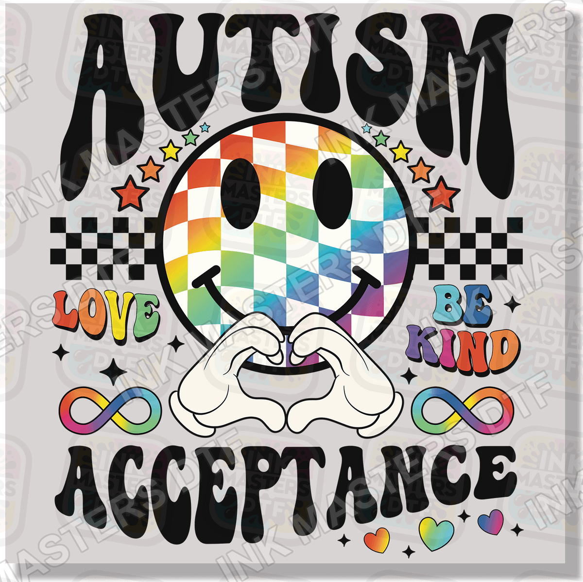 Autism Acceptance DTF Transfer - Ink Masters DTF