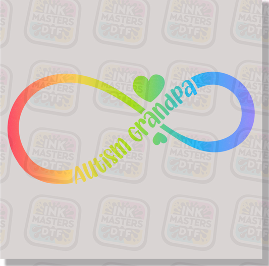 Autism Grandpa DTF Transfer - Ink Masters DTF