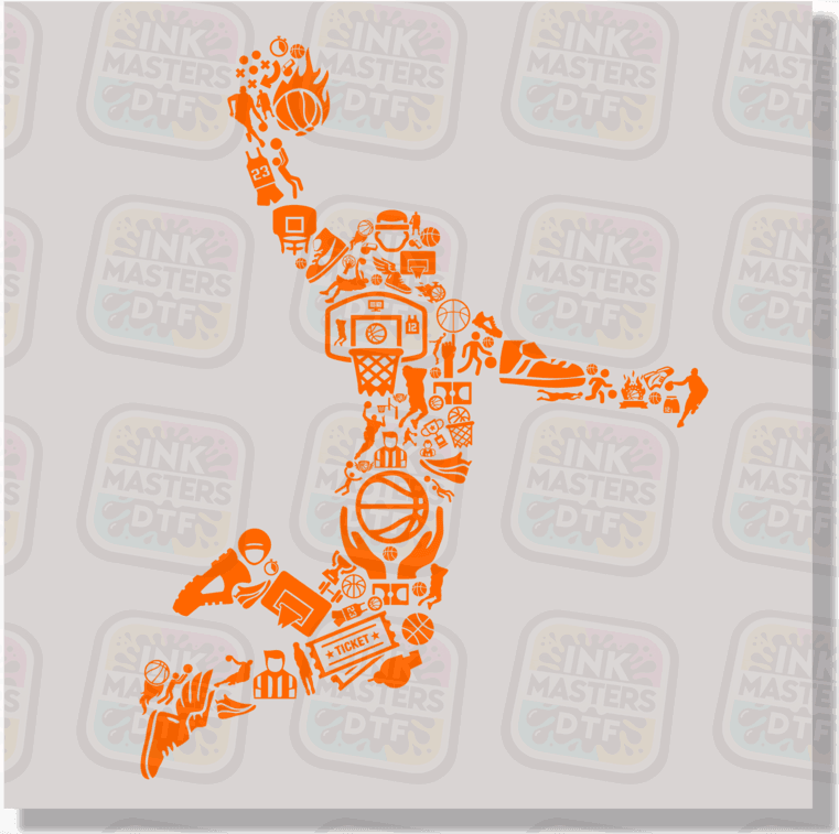 Basketball Player DTF Transfer - Ink Masters DTF