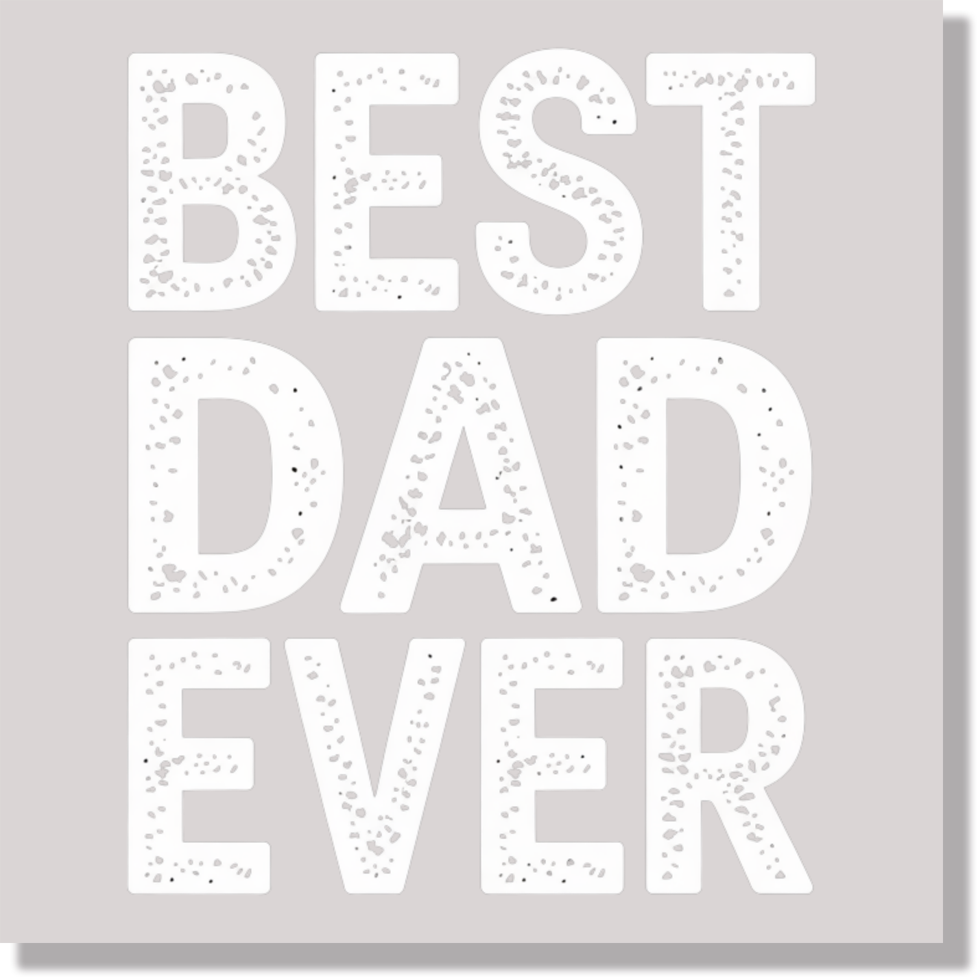 best dad ever DTF Transfer