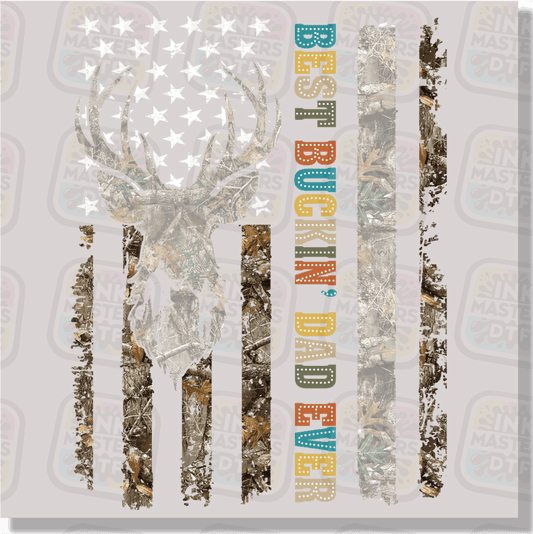 Best Buckin' Dad DTF Transfer - Ink Masters DTF