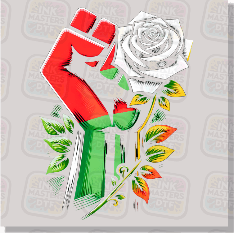 Black History Month Pride African Flag DTF Transfer - Ink Masters DTF