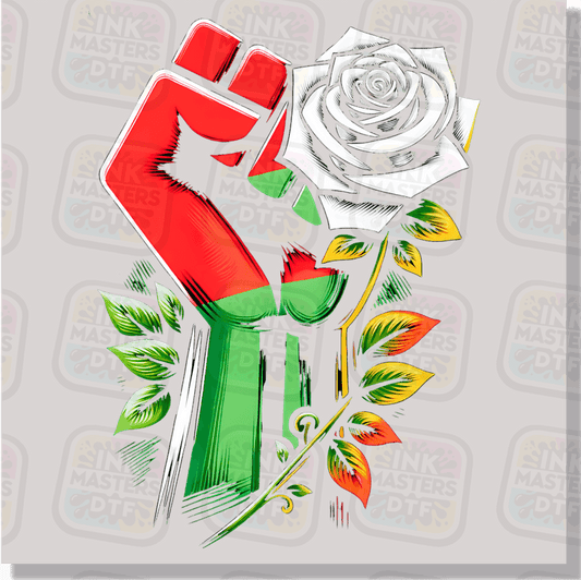 Black History Month Pride African Flag DTF Transfer - Ink Masters DTF