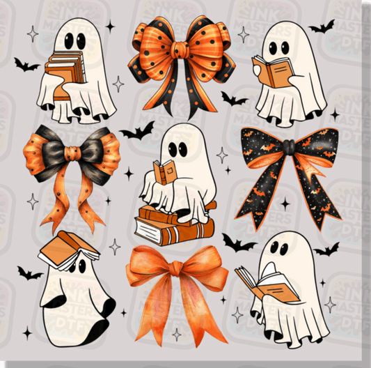 Boos Books Bows DTF Transfer - Ink Masters DTF