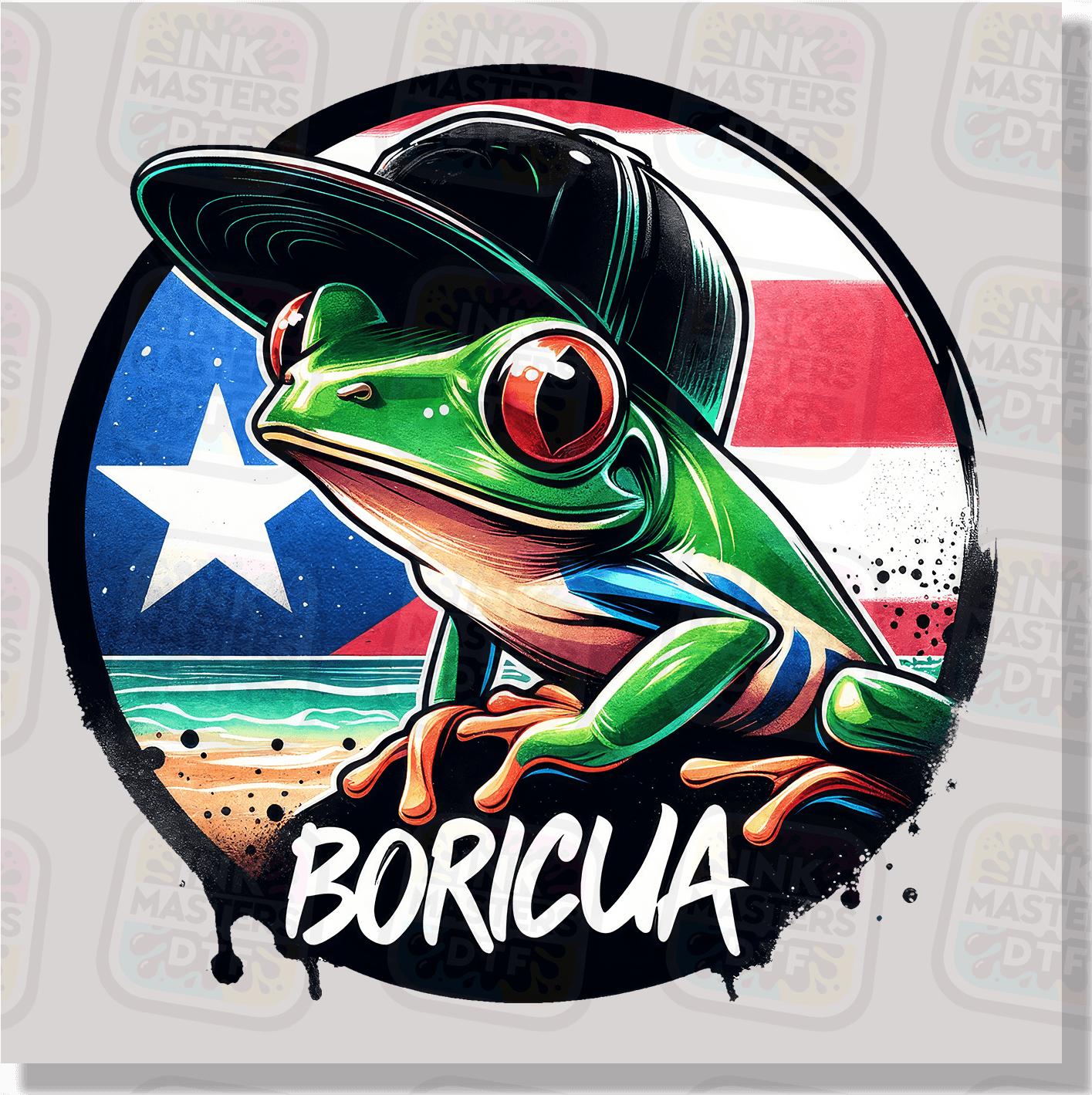 Boricua DTF Transfer - Ink Masters DTF